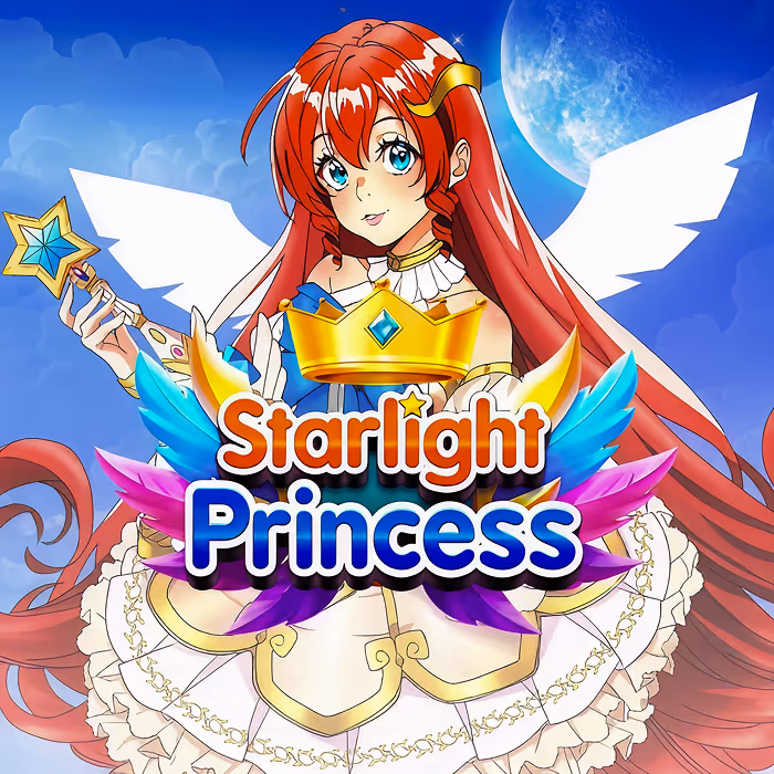 Starlight Princess anime-style slot featuring magical multipliers and free spins