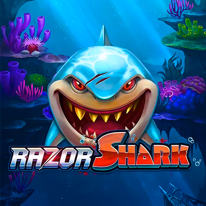Razor Shark underwater slot featuring mystery stacks and bonus game features